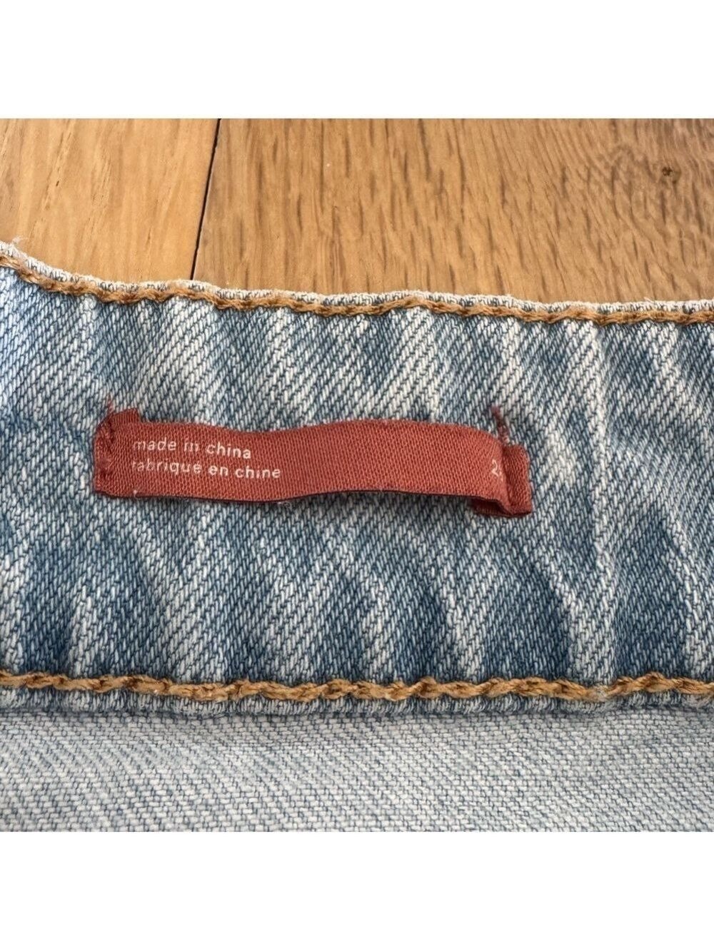 Pilcro The Vintage Straight Jeans Size 28 - Picture 9 of 15